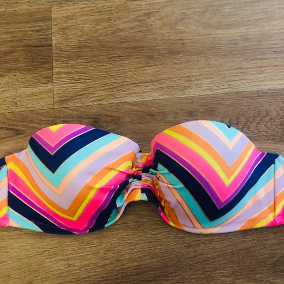 Victoria’s Secret Rainbow Chevron Bikini. - Picture 13 of 14